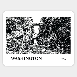 Washington USA Sticker